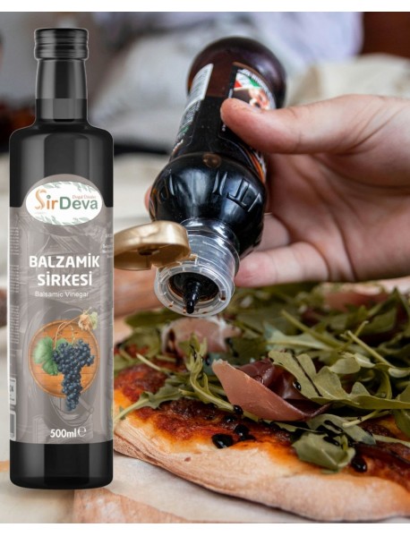 SirDeva Balzamik Sirkesi Doğal Fermantasyon 500 Ml.